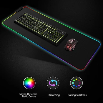 2020 New Glowing mouse pad cool gaming mouse pad RGB Gaming Mouse Pad Large Mouse Pad Gamer Led Computer Mousepad Big Mouse Mat 
2020 New Glowing mouse pad cool gaming mouse pad RGB Gaming Mouse Pad Large Mouse Pad Gamer Led Computer Mousepad Big Mouse Mat