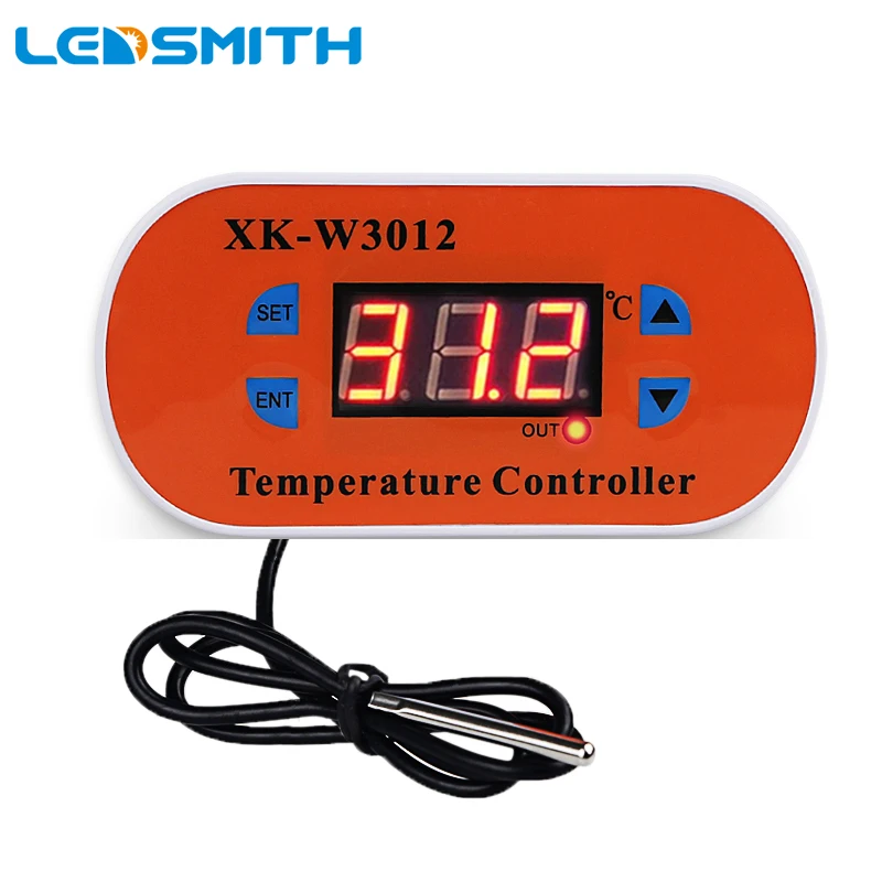 W3012 Mini Temperature Controller -40~300C Digital Thermostat Temperature Control Switch 10A/220V 12V Thermoregulator
W3012 Mini Temperature Controller -40~300C Digital Thermostat Temperature Control Switch 10A/220V 12V Thermoregulator