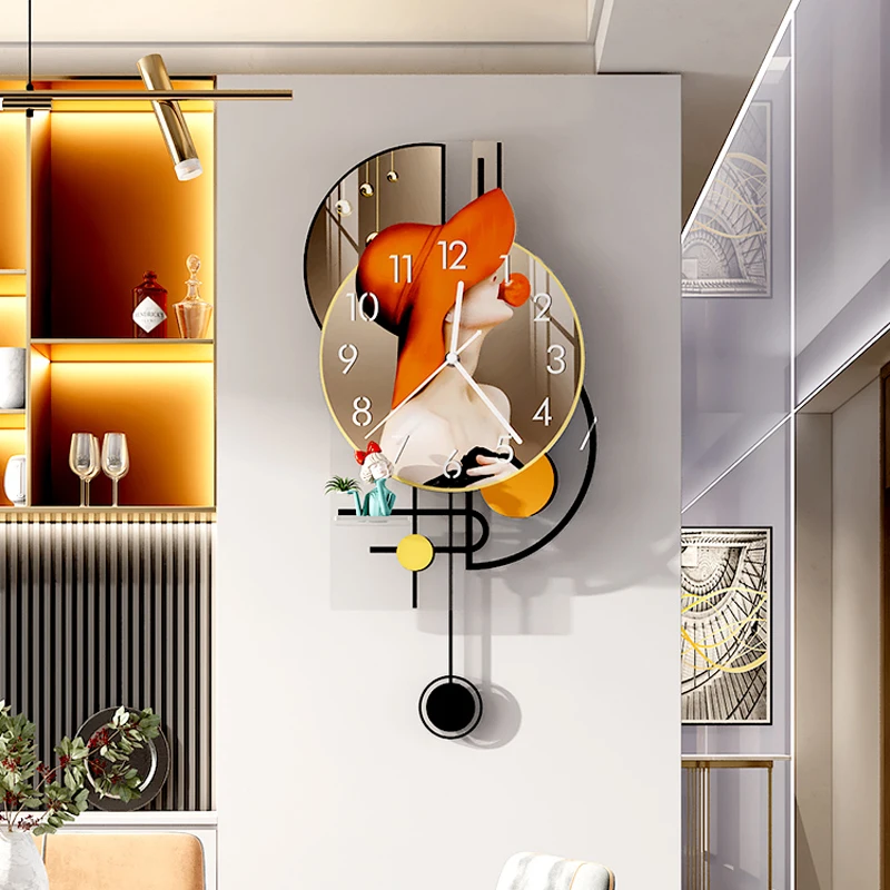 Nordic Personality Clock Wall Lamps Modern Bedroom Decorative Sconce Simple Wall Light Fixtures Living Room Fashion
Nordic Personality Clock Wall Lamps Modern Bedroom Decorative Sconce Simple Wall Light Fixtures Living Room Fashion