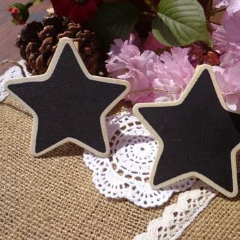 5pcs Wooden Mini Blackboard Star Shape Table Sign Memo Message Stand Chalk Board Wedding Party Decoration Supplies
5pcs Wooden Mini Blackboard Star Shape Table Sign Memo Message Stand Chalk Board Wedding Party Decoration Supplies