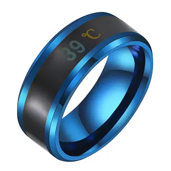 Multifunctional Waterproof Intelligent Smart Temperature Couple Ring Titanium Steel Finger Jewelry Fingertip Temperature Sense
Multifunctional Waterproof Intelligent Smart Temperature Couple Ring Titanium Steel Finger Jewelry Fingertip Temperature Sense