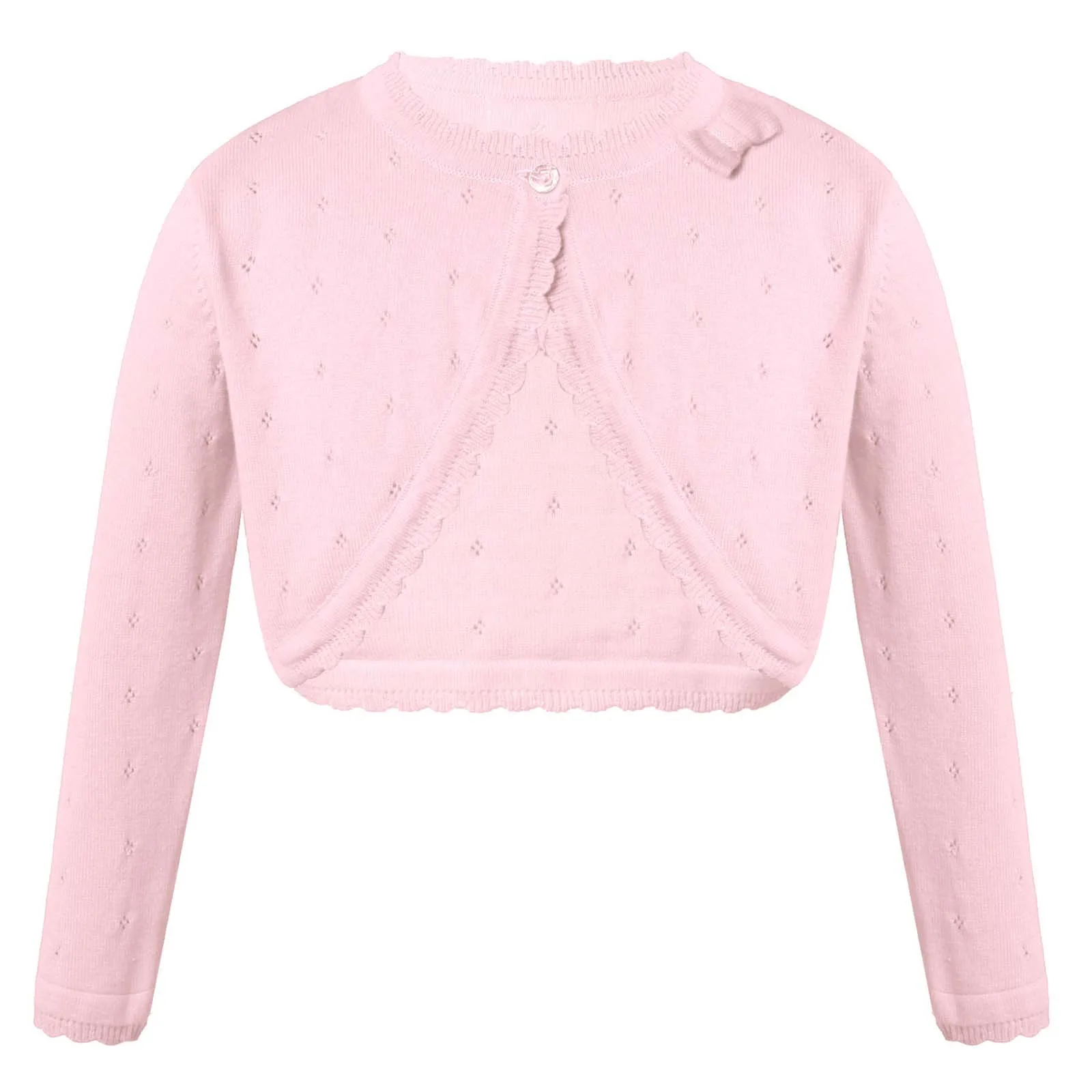 Kids Girls Bowknot Bolero Knitted Cardigan Sweater Shrug Shawl Cape Coat Jacket Elegant Princess Wedding Party Dress Outwear
Kids Girls Bowknot Bolero Knitted Cardigan Sweater Shrug Shawl Cape Coat Jacket Elegant Princess Wedding Party Dress Outwear