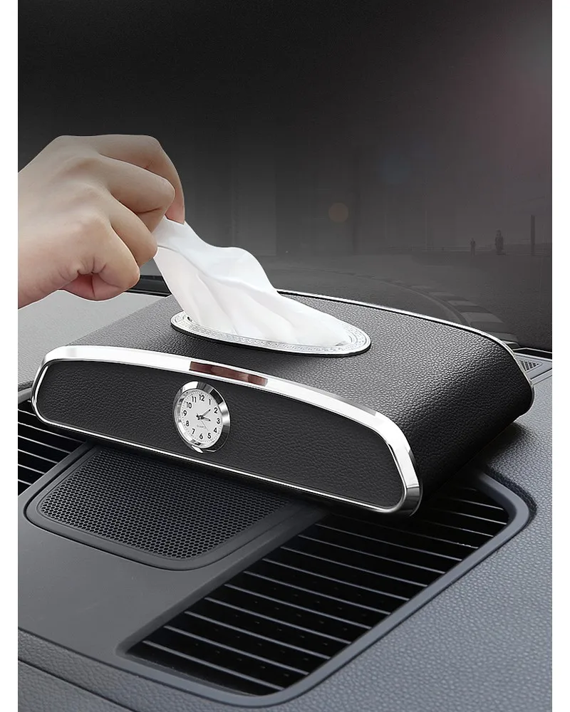 Auto Tissue Box Cover Bracket PU Leather Black Towel Pad Paper Block Type Accessories Sunshade Storage Bag
Auto Tissue Box Cover Bracket PU Leather Black Towel Pad Paper Block Type Accessories Sunshade Storage Bag