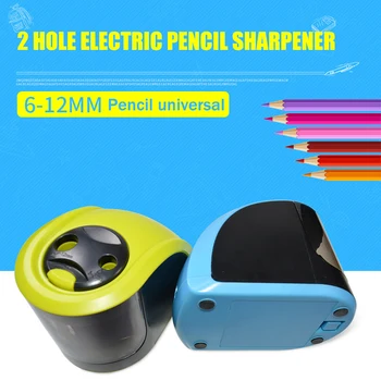 Pencil Sharpeners Battery Operated or USB Powered Pencil Sharpener with Container Double Holes for 6-12mm KQS8
Pencil Sharpeners Battery Operated or USB Powered Pencil Sharpener with Container Double Holes for 6-12mm KQS8