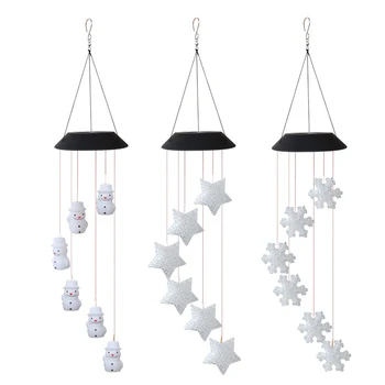 6 Led Solar Light Outdoor Powered LED Wind Chime Color Change Spiral Wind Chime Outdoor Light Decorative Garden Light For Xmas
6 Led Solar Light Outdoor Powered LED Wind Chime Color Change Spiral Wind Chime Outdoor Light Decorative Garden Light For Xmas