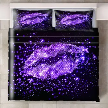 3Pcs/Set Sexy Starry sky Lips Printing Bedding Set Sheet Children Room Bed Sheet Pillow case Bedding Set
3Pcs/Set Sexy Starry sky Lips Printing Bedding Set Sheet Children Room Bed Sheet Pillow case Bedding Set