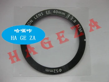 Lens Repair Part For Cano EF 40mm 2.8 STM self-adhesive nameplate parameter ring nameplate ring trademark ring brand New
Lens Repair Part For Cano EF 40mm 2.8 STM self-adhesive nameplate parameter ring nameplate ring trademark ring brand New