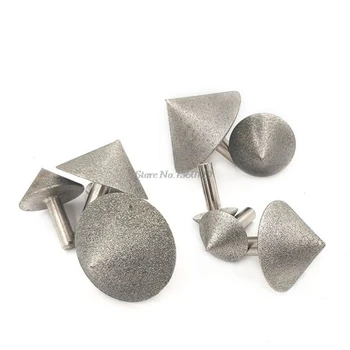 90 Dregree Electroplated Diamond Cone Chamfer Grinding Head Stone Glass Chamfering Head 20-50mm Head Sanding Tool Accessories
90 Dregree Electroplated Diamond Cone Chamfer Grinding Head Stone Glass Chamfering Head 20-50mm Head Sanding Tool Accessories