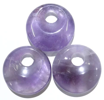 2020 hot 30mm Natural stone amethys Quartz crystal lazuli donut charm pendant for diy jewelry making necklace for men woman6pcs
2020 hot 30mm Natural stone amethys Quartz crystal lazuli donut charm pendant for diy jewelry making necklace for men woman6pcs