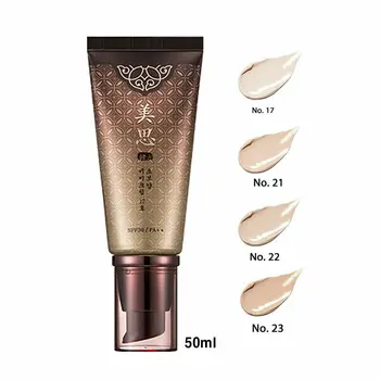 MISSHA MISA Cho Bo Yang BB Cream 50ml Concealer Primer Nude Foundation Base CC Cream Whitening Moisturizing Korea Cosmetics
MISSHA MISA Cho Bo Yang BB Cream 50ml Concealer Primer Nude Foundation Base CC Cream Whitening Moisturizing Korea Cosmetics