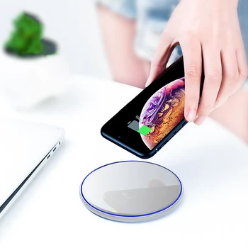 Mobile Phone 15W Fast Wireless Charger Charging Pad Thin Portable for Home Office JHP-Best
Mobile Phone 15W Fast Wireless Charger Charging Pad Thin Portable for Home Office JHP-Best