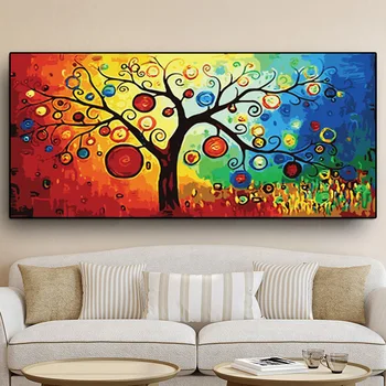 Modern Tree of Life Money Tree Abstract Oil Painting on Canvas Posters and Prints Cuadros Wall Art Pictures For Living Room
Modern Tree of Life Money Tree Abstract Oil Painting on Canvas Posters and Prints Cuadros Wall Art Pictures For Living Room