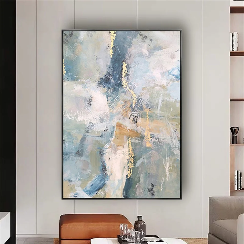 100% Handmade Oil Painting Abstract Gold Foil Texture Wall Art Modern Knife Paintings On Canvas Salon Artwork Decor Living Room
100% Handmade Oil Painting Abstract Gold Foil Texture Wall Art Modern Knife Paintings On Canvas Salon Artwork Decor Living Room