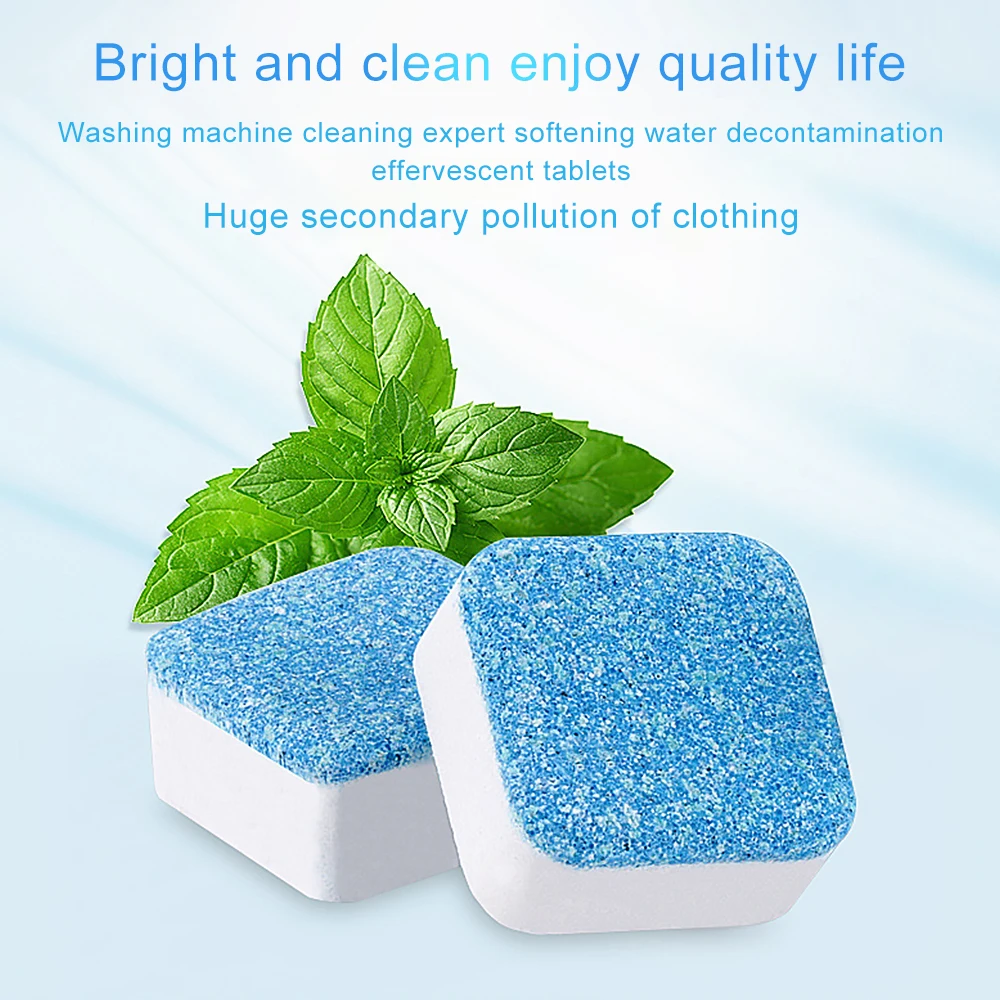 1pc/6pcs Washer Deep Cleaning Effervescent Tablet Washing Machine Cleaner Washer Cleaning Detergent Effervescent Tablet
1pc/6pcs Washer Deep Cleaning Effervescent Tablet Washing Machine Cleaner Washer Cleaning Detergent Effervescent Tablet