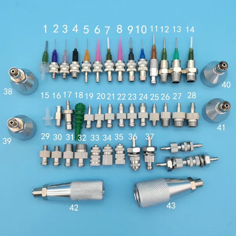 Metal Luer Adapter Male Adapter Stainless Steel Needle Dispensing Valve Joint M5/M6/M8/1/4
Metal Luer Adapter Male Adapter Stainless Steel Needle Dispensing Valve Joint M5/M6/M8/1/4