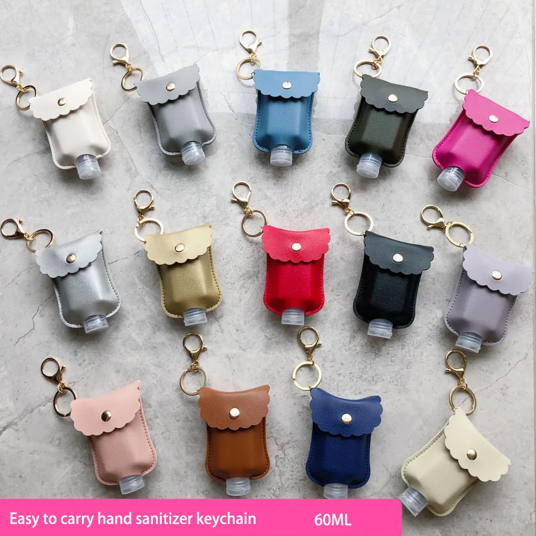 60ML Hand Sanitizer Keychain Travel Backpack Pendant Refillable Containers Flip Cap Reusable Bottles with Key Chain Carrier
60ML Hand Sanitizer Keychain Travel Backpack Pendant Refillable Containers Flip Cap Reusable Bottles with Key Chain Carrier