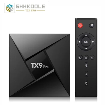 TX9 Pro Android 7.1 TV Box Amlogic S912 Octa Core 3G RAM DDR3 32G ROM 1000M LAN BT4.1 Dual WIFI Media Player
TX9 Pro Android 7.1 TV Box Amlogic S912 Octa Core 3G RAM DDR3 32G ROM 1000M LAN BT4.1 Dual WIFI Media Player