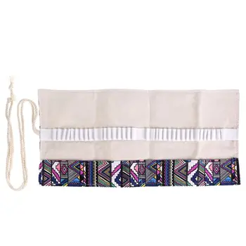 36/48/72 Holes Canvas Wrap Roll Up Pencil Case Pen Bag Holder Storage Pouch New
36/48/72 Holes Canvas Wrap Roll Up Pencil Case Pen Bag Holder Storage Pouch New
