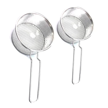 2x 304 Stainless Steel Hot Frying Fried Basket Frying Pan Filter Sieve Mesh Noodle Dumplings Strainer Small & Large
2x 304 Stainless Steel Hot Frying Fried Basket Frying Pan Filter Sieve Mesh Noodle Dumplings Strainer Small & Large