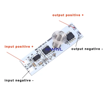 Touch Sensor Switch Capacitive Coil Spring LED 3 stage Dimmer Motion Control No-limit DC 5-24V 6A for Smart Home LED Light Strip
Touch Sensor Switch Capacitive Coil Spring LED 3 stage Dimmer Motion Control No-limit DC 5-24V 6A for Smart Home LED Light Strip