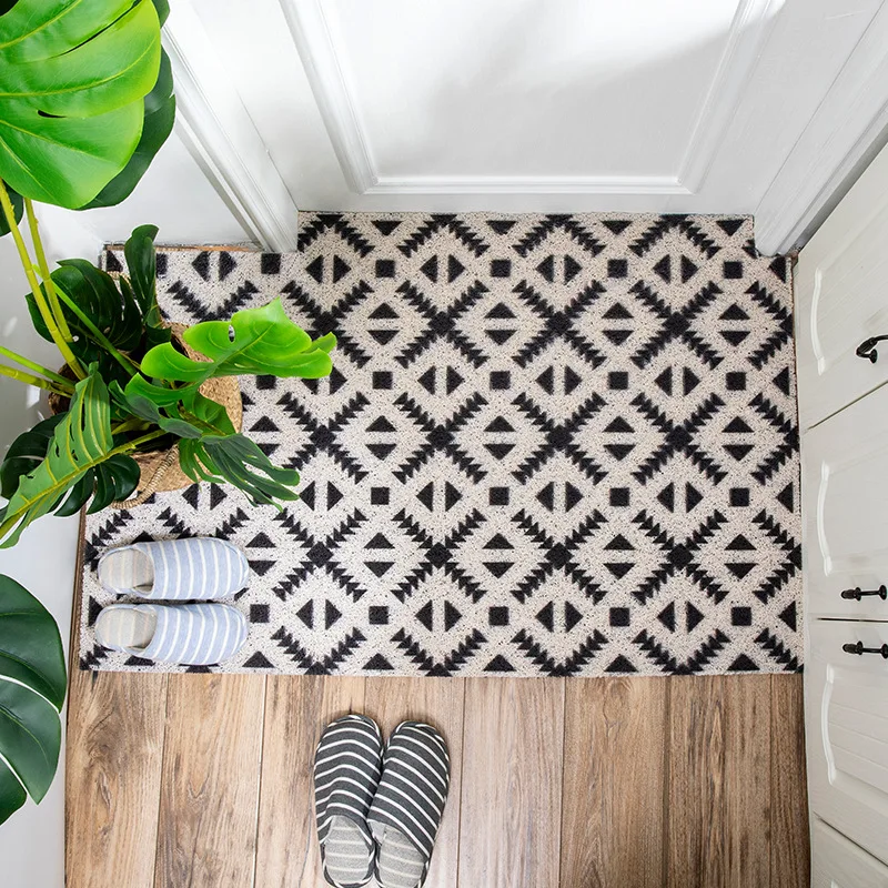 Modern Household Doormat Carpet Stain Resistant Non-slip Washable Silk Loop PVC Doormat Living Room Outdoor Entrance Mat Carpet
Modern Household Doormat Carpet Stain Resistant Non-slip Washable Silk Loop PVC Doormat Living Room Outdoor Entrance Mat Carpet