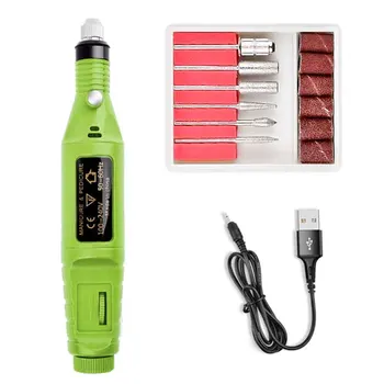 Low Noise Tool Professional Machine Manicure Home Mini Electric Pedicure USB Rechargeable Trimmers Grinding Pen Shape
Low Noise Tool Professional Machine Manicure Home Mini Electric Pedicure USB Rechargeable Trimmers Grinding Pen Shape