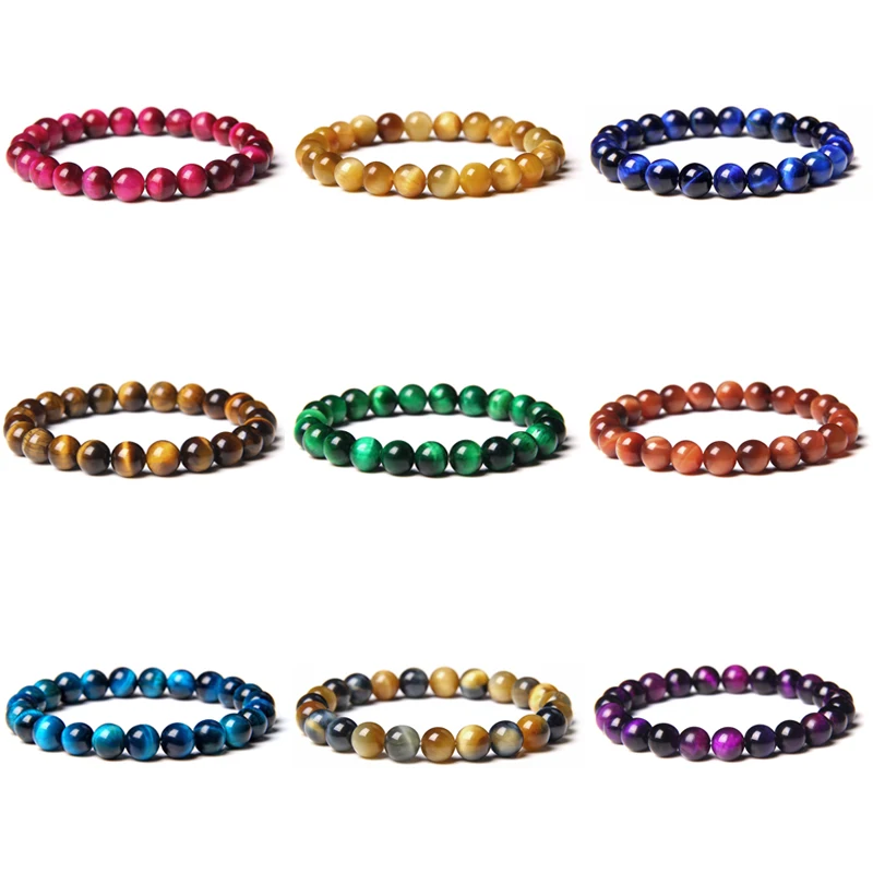 Natural Chakra Bracelets For Women Tiger Eye Bracelet Men Handmade Energy Elastic Bangle 8 mm Stone Beads Pulsera Jewelry
Natural Chakra Bracelets For Women Tiger Eye Bracelet Men Handmade Energy Elastic Bangle 8 mm Stone Beads Pulsera Jewelry