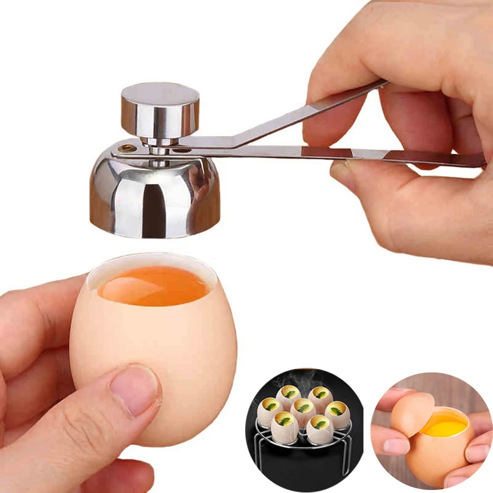 Practical Stainless Steel Egg Topper Cutter Boiled Raw Kitchen Breakfast Egg Shell Opener Tool
Practical Stainless Steel Egg Topper Cutter Boiled Raw Kitchen Breakfast Egg Shell Opener Tool