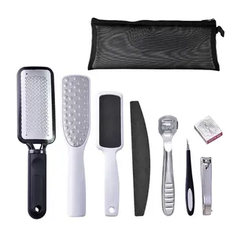 1Set Nail Clippers Pedicure Kit With Mesh Bag Nail Clippers Dead Skin Cutter Foot File Foot Grinder Kit Sturdy Manicure Tool Kit
1Set Nail Clippers Pedicure Kit With Mesh Bag Nail Clippers Dead Skin Cutter Foot File Foot Grinder Kit Sturdy Manicure Tool Kit