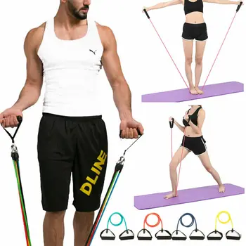 Yoga Pull Rope Elastic Resistance Bands Fitness Workout Exercise Tubes Practical Training Rubber Tensile Expander
Yoga Pull Rope Elastic Resistance Bands Fitness Workout Exercise Tubes Practical Training Rubber Tensile Expander