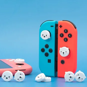 Cute Bear Dog Thumb Grip Cap Silicone Rocker Caps JoyCon Joystick Cover Shell Lite Handle Case For Nintendo Switch Accessories
Cute Bear Dog Thumb Grip Cap Silicone Rocker Caps JoyCon Joystick Cover Shell Lite Handle Case For Nintendo Switch Accessories