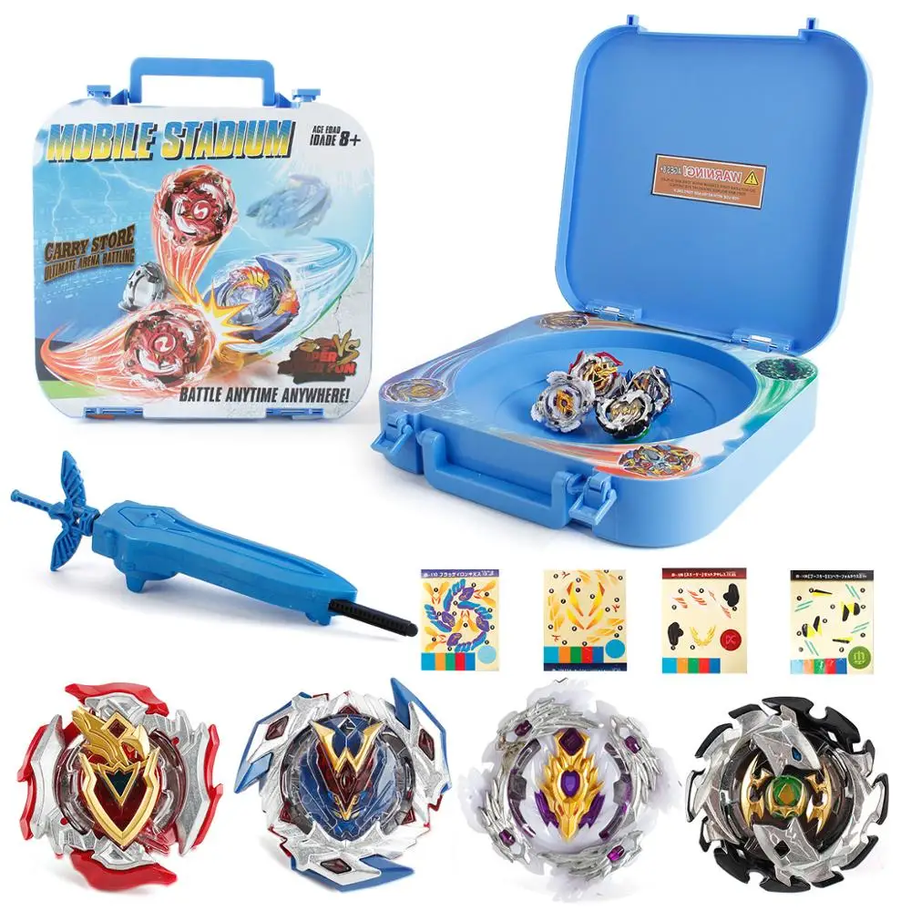 Burst Tops Set Launchers Spinning Beyblade burst turbo Toy metal fusion Gyro launcher Metale God Burst bayblade Bey Blade Gift
Burst Tops Set Launchers Spinning Beyblade burst turbo Toy metal fusion Gyro launcher Metale God Burst bayblade Bey Blade Gift