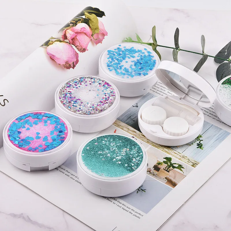 1Pcs Color Starry Sky Star Heart Sand Contact Lens Box Invisible Glasses Carrying Case Makeup Mirror Portable Partner Care Box
1Pcs Color Starry Sky Star Heart Sand Contact Lens Box Invisible Glasses Carrying Case Makeup Mirror Portable Partner Care Box
