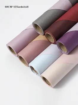 60CM*15 Yards/roll Kraft Paper Two Sides 2 Tone Colors Flower Wrapping Paper Roll Gift Flowers Rolling Paper Florist Materials
60CM*15 Yards/roll Kraft Paper Two Sides 2 Tone Colors Flower Wrapping Paper Roll Gift Flowers Rolling Paper Florist Materials