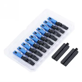 100pcs/lot SC Single Mode Fiber Optic Quick Fast Embedded Connector Connecting Adapter for FTTH
100pcs/lot SC Single Mode Fiber Optic Quick Fast Embedded Connector Connecting Adapter for FTTH