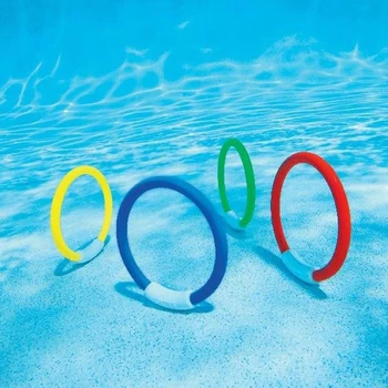 4 Pcs/Pack Funny Child Kid Diving Ring Water Toys Underwater Swimming Pool Accessories Diving Buoys Loaded Throwing Toy Hot Sale
4 Pcs/Pack Funny Child Kid Diving Ring Water Toys Underwater Swimming Pool Accessories Diving Buoys Loaded Throwing Toy Hot Sale