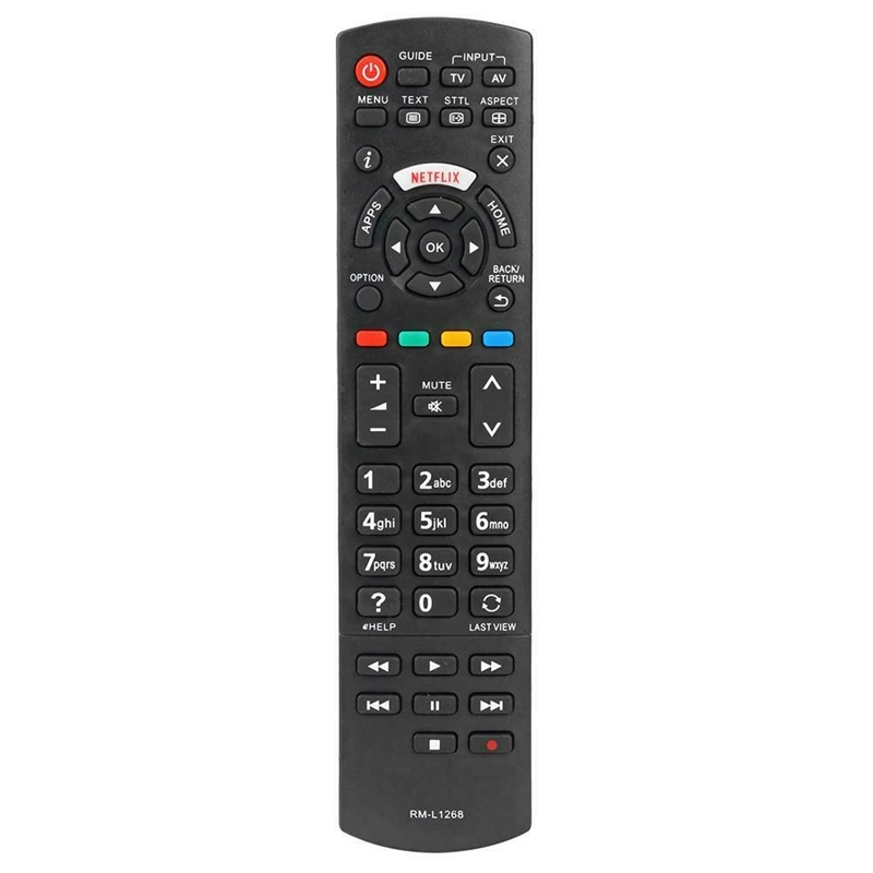 Rm-L1268 Smart LED TV Remote Control for Panasonic N2Qayb001008 with Netflix Button N2Qayb000926 N2Qayb001013
Rm-L1268 Smart LED TV Remote Control for Panasonic N2Qayb001008 with Netflix Button N2Qayb000926 N2Qayb001013