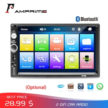 AMPrime 2 din car radio 7" autoradio Multimedia player MP5 Digital Display Bluetooth USB Backup Monitor 2din Autoradio Stereo
AMPrime 2 din car radio 7" autoradio Multimedia player MP5 Digital Display Bluetooth USB Backup Monitor 2din Autoradio Stereo