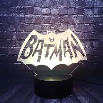 Batman Logo DC Series Sign Cartoon Night Light 3D Optical LED Decor Table Lamp For Boy Bedroom Sleep Lava Birthday Kids Toy Toy
Batman Logo DC Series Sign Cartoon Night Light 3D Optical LED Decor Table Lamp For Boy Bedroom Sleep Lava Birthday Kids Toy Toy