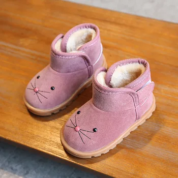 Children Snow Boots Non-Slip Kids Girl Fur Shoes Toddler Baby Keep Warm Shoes Winter Cartoon Boots Boys Plush Cotton Shoes E195
Children Snow Boots Non-Slip Kids Girl Fur Shoes Toddler Baby Keep Warm Shoes Winter Cartoon Boots Boys Plush Cotton Shoes E195