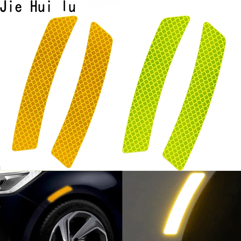 2Pcs Reflector Protective Sticker Safety Warning Light Car Wheel Rim Eyebrow Reflective Warning Strip Stickers
2Pcs Reflector Protective Sticker Safety Warning Light Car Wheel Rim Eyebrow Reflective Warning Strip Stickers