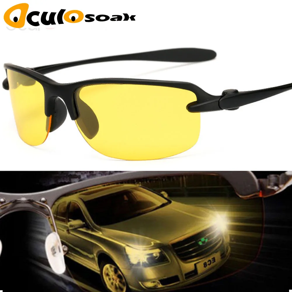 Hot Sale Men Night Vision Sunglasses Women HD Polarized Driving Sun Glasses Anti-glare UV400 Black Frame Gafas 2019
Hot Sale Men Night Vision Sunglasses Women HD Polarized Driving Sun Glasses Anti-glare UV400 Black Frame Gafas 2019