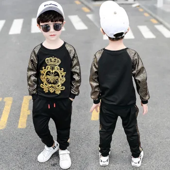 4-9 year old children's clothing boys spring and autumn clothing suits new children's fashion boys sports handsome tide clothing
4-9 year old children's clothing boys spring and autumn clothing suits new children's fashion boys sports handsome tide clothing
