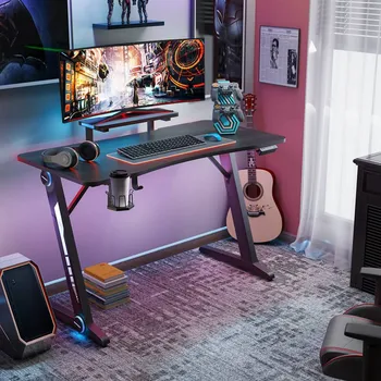 Gaming Desk Z Shaped Office PC Computer Gaming Desk Gamer Table
Gaming Desk Z Shaped Office PC Computer Gaming Desk Gamer Table