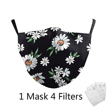 4Pcs filter Flower Print Face Mask For Women Protective PM2.5 Dust Mouth Mask Washable Reusable Mouth Cover Fashion Fabric Masks
4Pcs filter Flower Print Face Mask For Women Protective PM2.5 Dust Mouth Mask Washable Reusable Mouth Cover Fashion Fabric Masks
