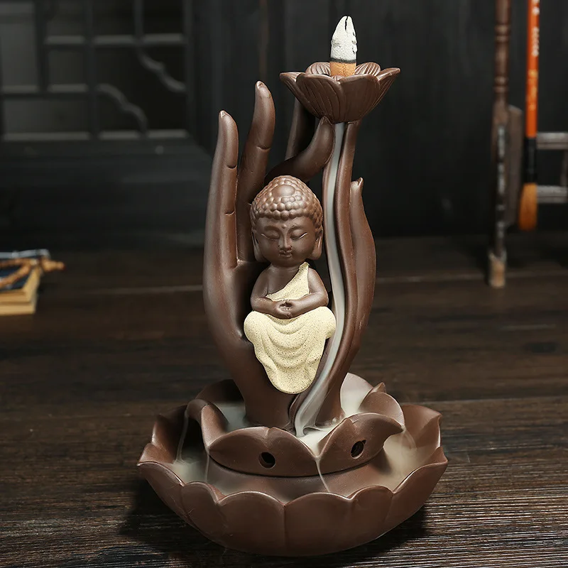 2019 Queimador De Incenso Incienso De Sand Lotus Buddhist Incense Burner Western Sansheng Cigarette Backflow Aromatherapy Pan
2019 Queimador De Incenso Incienso De Sand Lotus Buddhist Incense Burner Western Sansheng Cigarette Backflow Aromatherapy Pan