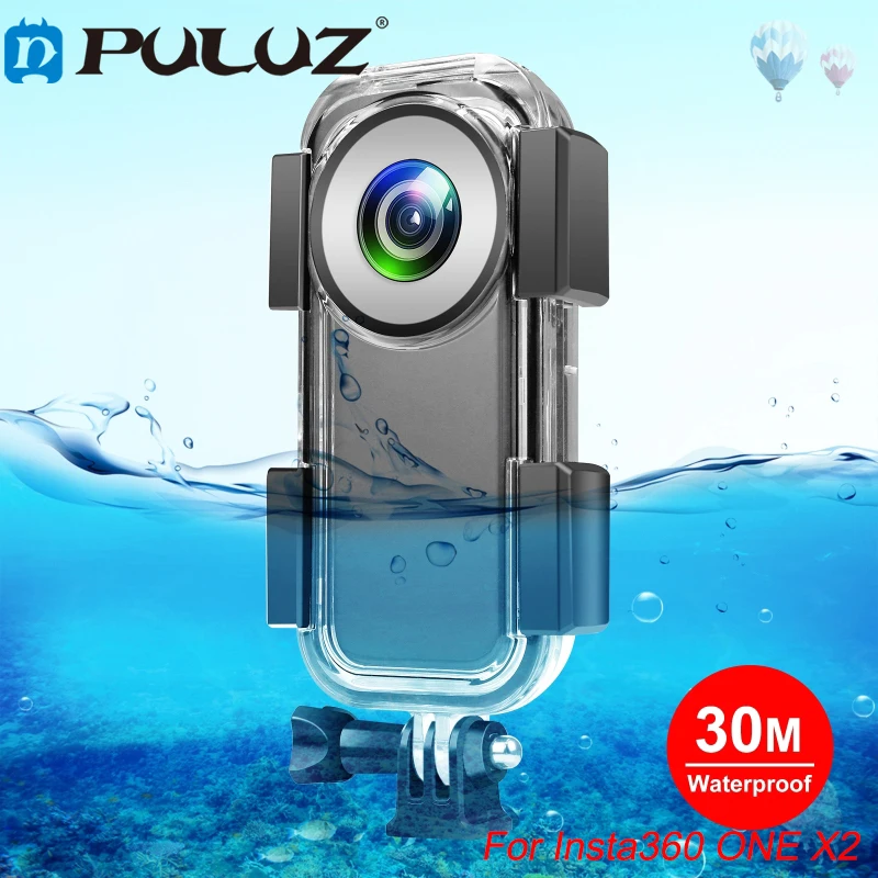 PULUZ 30m Underwater Waterproof Housing Case for Insta360 ONE X2 Durable Good Resistance to Impact Pressure Protect Shooting
PULUZ 30m Underwater Waterproof Housing Case for Insta360 ONE X2 Durable Good Resistance to Impact Pressure Protect Shooting