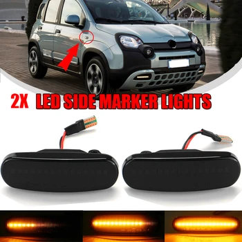 1 Pair Dynamic LED Side Marker Light Repeater Lamp For Fiat Abarth Punto Grande Panda 199 Doblo Fiorino 3 Idea 350 Linea 323 110
1 Pair Dynamic LED Side Marker Light Repeater Lamp For Fiat Abarth Punto Grande Panda 199 Doblo Fiorino 3 Idea 350 Linea 323 110