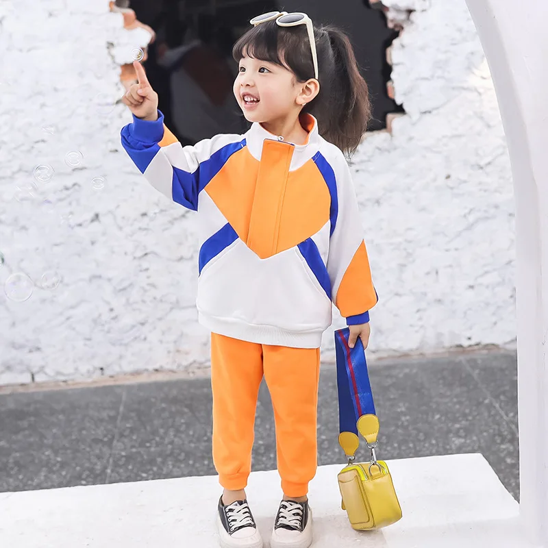 2019 Girls Autumn And Winter Set Children Stand Collar Mixed Colors Sports Set Little Girl Casual Childrenswear
2019 Girls Autumn And Winter Set Children Stand Collar Mixed Colors Sports Set Little Girl Casual Childrenswear