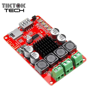 TPA3116 2x50W Digital Wireless Bluetooth Receiver Amplifier PCB TF card U disk player Decoder Dual Channel Remote Control
TPA3116 2x50W Digital Wireless Bluetooth Receiver Amplifier PCB TF card U disk player Decoder Dual Channel Remote Control